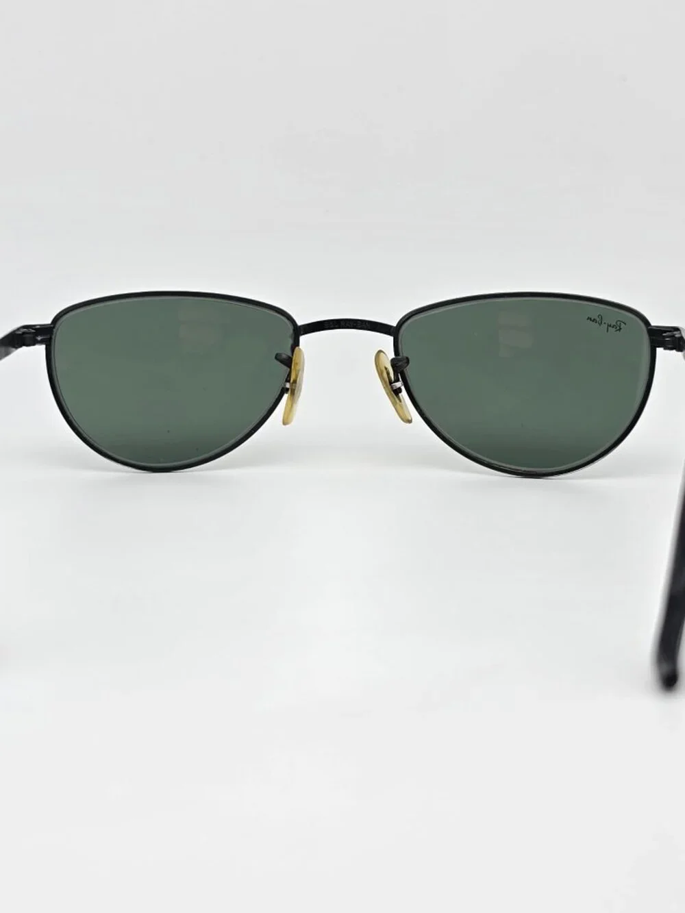Ray-Ban B&L W2193 Gridlock Black Chrome Frame G-15 Green Glass Lens Sunglasses